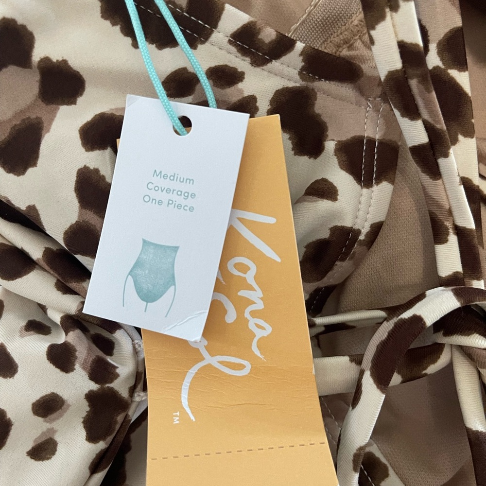 Kona sol one piece animal print swimsuit large boxFK - Picture 4 of 4